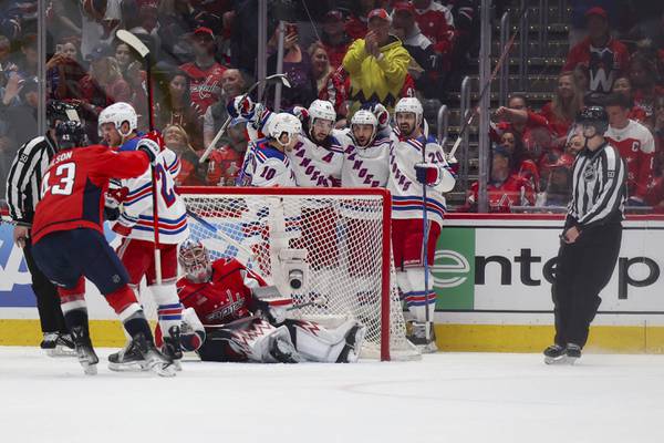 Rangers finish off sweep of the Capitals, move on to the 2nd round of the NHL playoffs