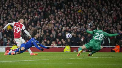 Havertz scores 2 as Arsenal routs Chelsea 5-0 to cement Premier League lead