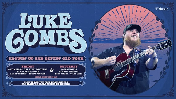Luke Combs is coming to town and ESPN has YOUR tickets!