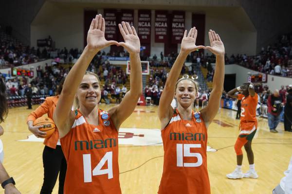 Hanna and Haley Cavinder say they're returning for 1 last season at Miami
