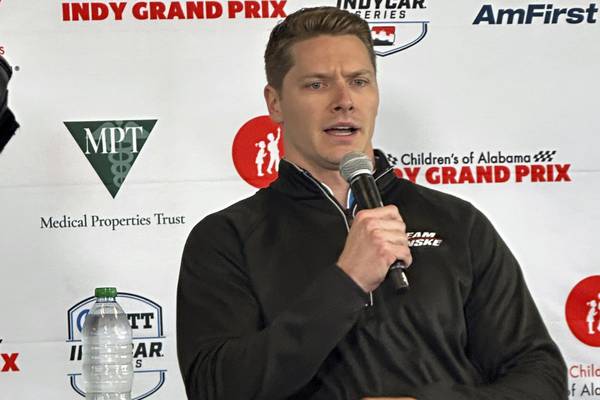 Star driver Josef Newgarden fights back tears, accepts blame for breaking rules in IndyCar scandal