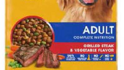 Recall alert: Dog food sold at Walmart recalled over metal pieces