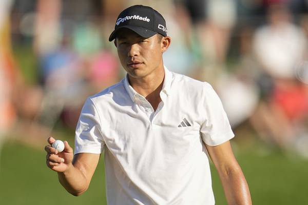 At low-scoring PGA, Morikawa, Schauffele sleep on lead that could vanish by their tee time Sunday