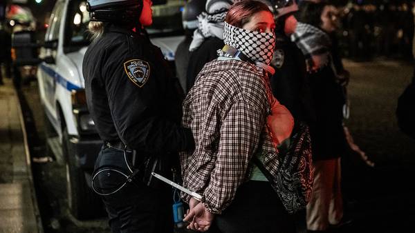 Photos: Police arrest nearly 300 in protests at Columbia University, CCNY