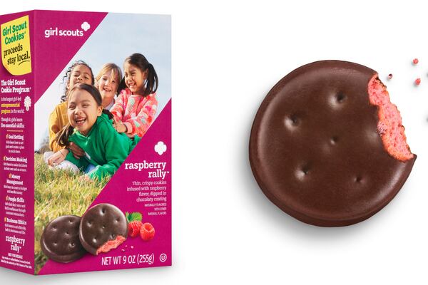 Girl Scouts announces new Raspberry Rally cookie for 2023; to be sold exclusively online