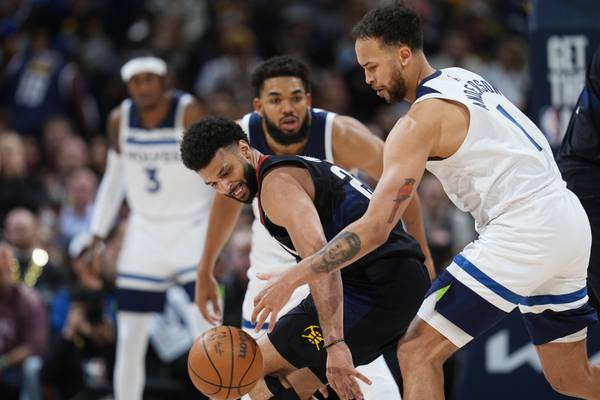 Jamal Murray fined $100,000 for tossing objects onto court during Nuggets' loss to Timberwolves