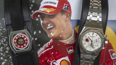8 watches owned by F1 great Michael Schumacher fetch more than $4 million at auction in Geneva